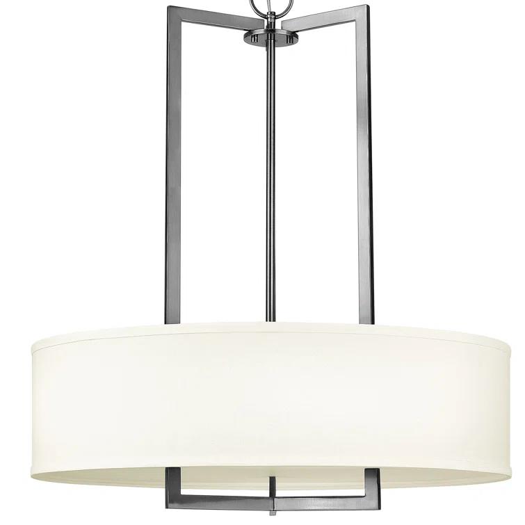 Hampton 3 - Light Unique / Statement Drum Pendant