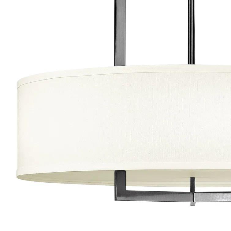 Hampton 3 - Light Unique / Statement Drum Pendant