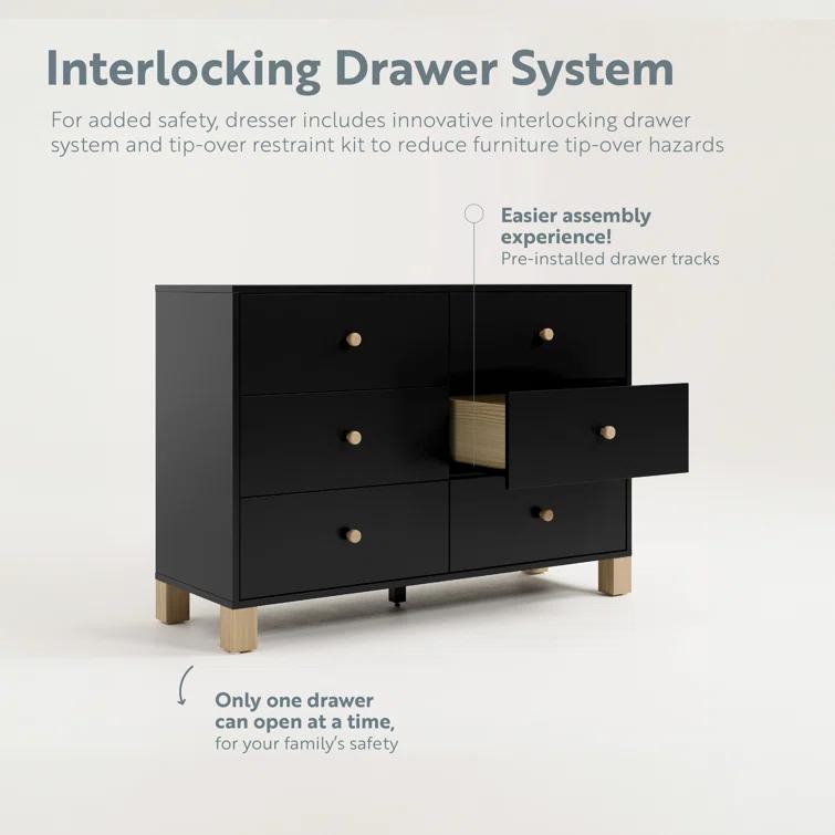 California 6 Drawer Dresser