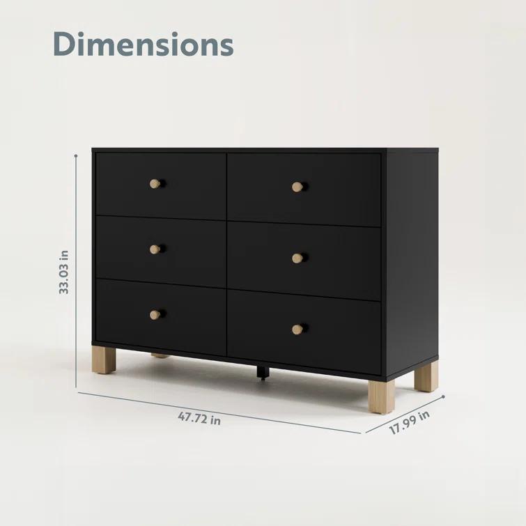 California 6 Drawer Dresser