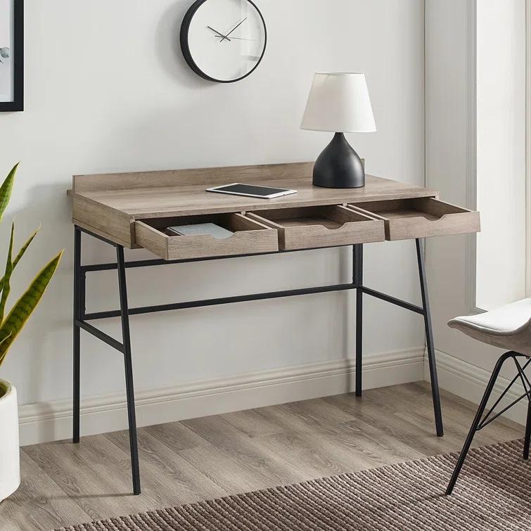 Canal 3-Drawer 42" Writing Desk
