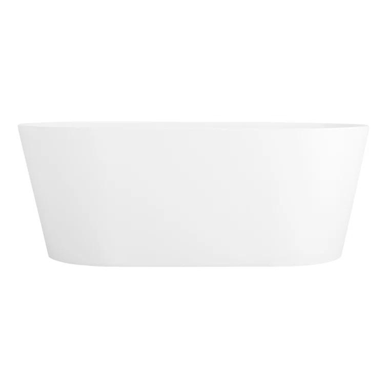 Signature Hardware 67" Eden Acrylic Freestanding Tub 482431