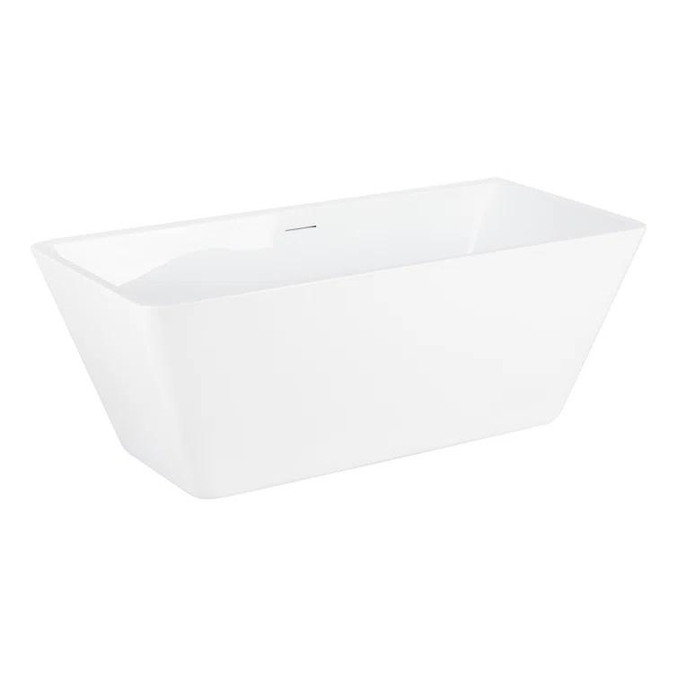 65" Laxson Acrylic Freestanding Tub