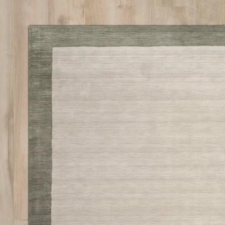 Southbury Hand Loomed Wool Solid Color Rug