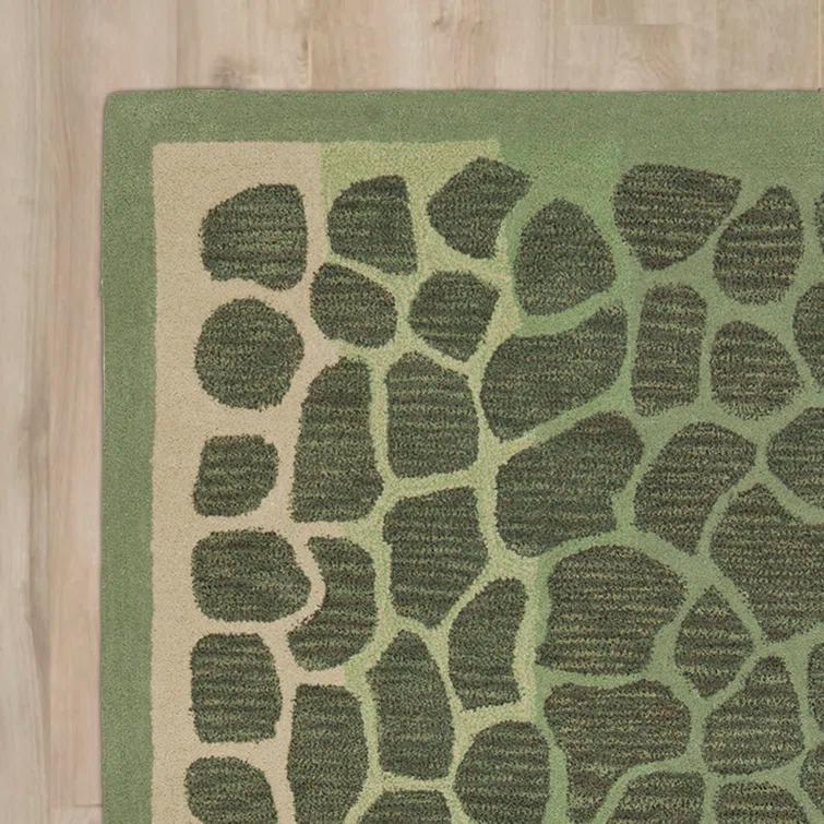 Martha Stewart Hand Tufted 70% Wool And 30% Viscose Geometric Rug