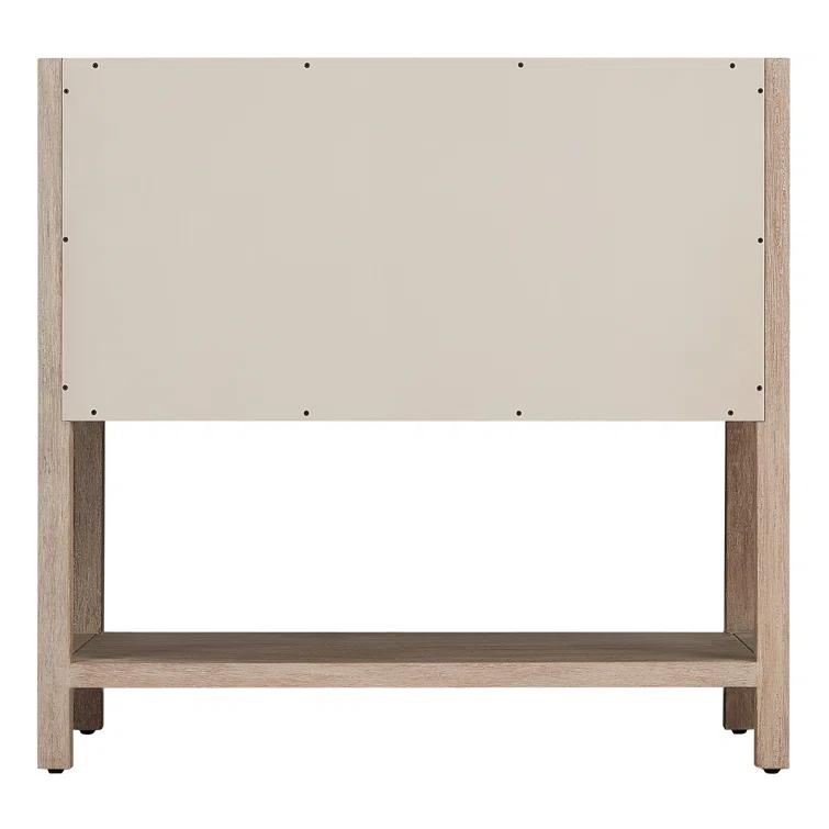 36" Robertson Single Bathroom Vanity Set with Oval Undermount Sink