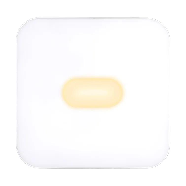 90 CFM Energy Star Bathroom Ventilation with Lighting Square Exhaust Night Light Fan Bathroom Fan