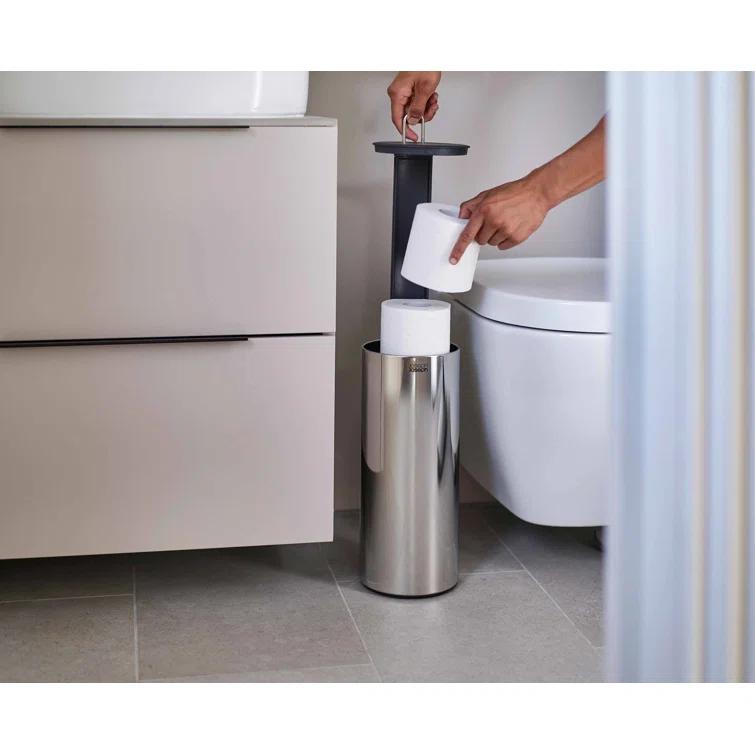 Joseph Joseph 70593 Joseph Joseph EasyStore Luxe Concealed Toilet Paper Holder