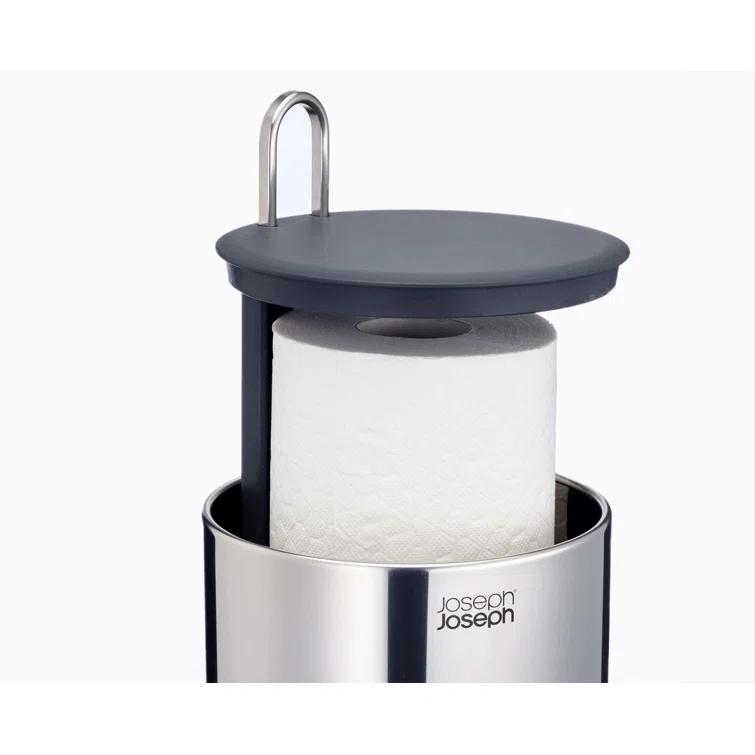 Joseph Joseph 70593 Joseph Joseph EasyStore Luxe Concealed Toilet Paper Holder