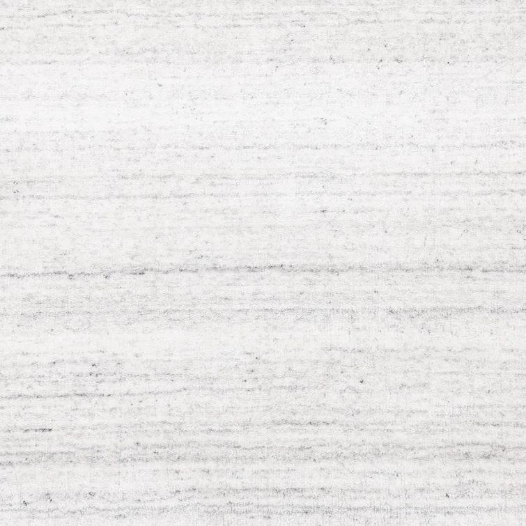 Harbor Hand Loomed Wool/Viscose/Cotton Area Rug in Ivory