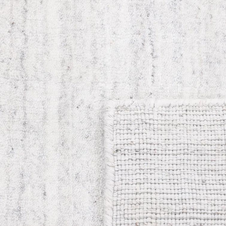 Harbor Hand Loomed Wool/Viscose/Cotton Area Rug in Ivory