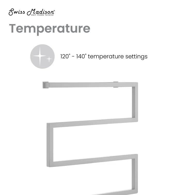 Voltaire 5-Bar Electric Towel Warmer