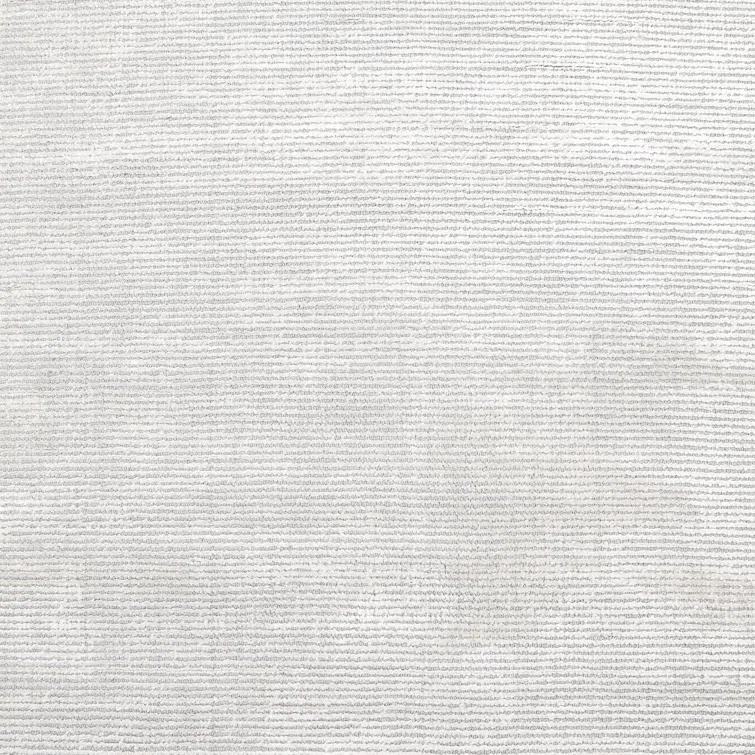 Cordi 9' x 12' Gray Hand-Knotted Wool Viscose Cotton Rug