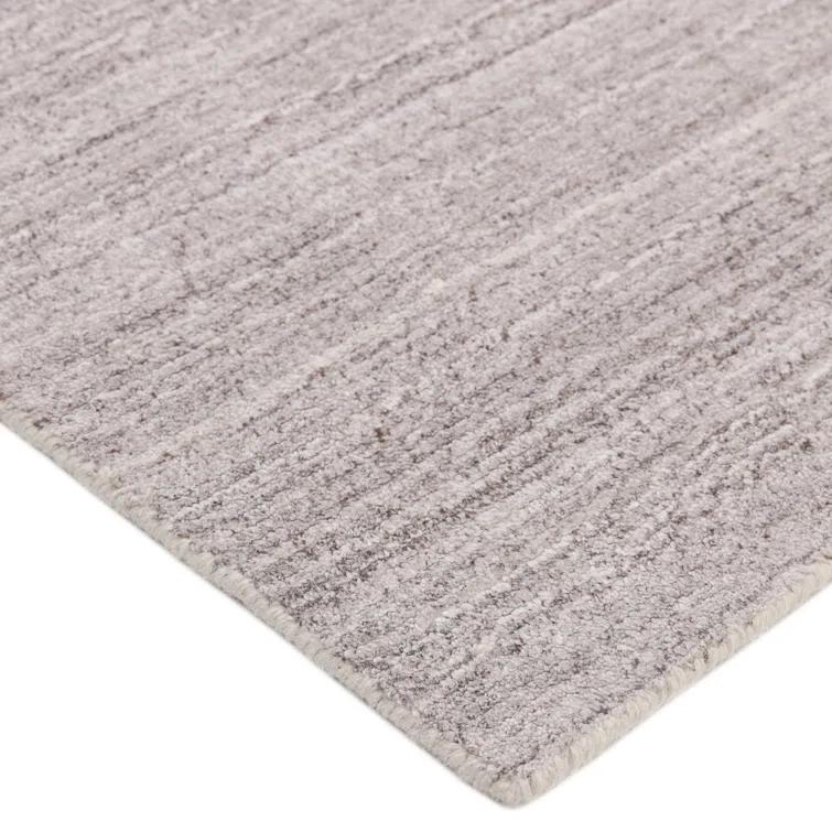 Solo Rugs Halsey Handmade Area Rug, 8 ft x 10 ft, Linen