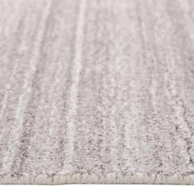 Solo Rugs Halsey Handmade Area Rug, 8 ft x 10 ft, Linen