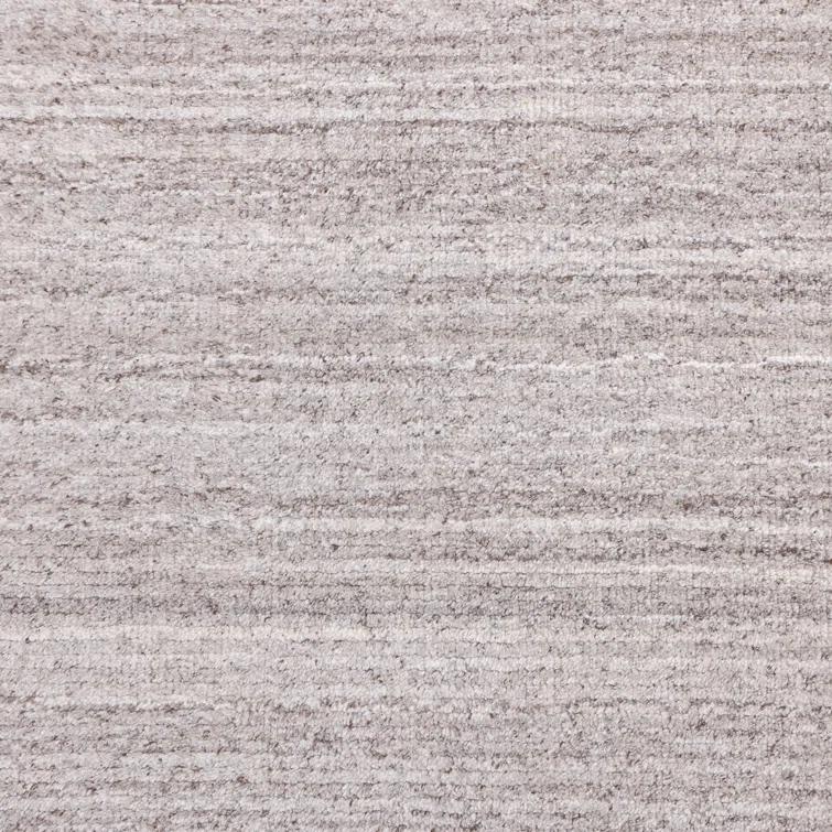 Solo Rugs Halsey Handmade Area Rug, 8 ft x 10 ft, Linen