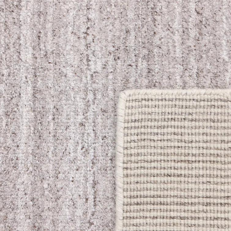 Solo Rugs Halsey Handmade Area Rug, 8 ft x 10 ft, Linen