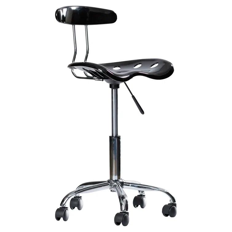 Flash Furniture Bonavant Adjustable Swivel Chair for Desk and Office with Tractor Seat