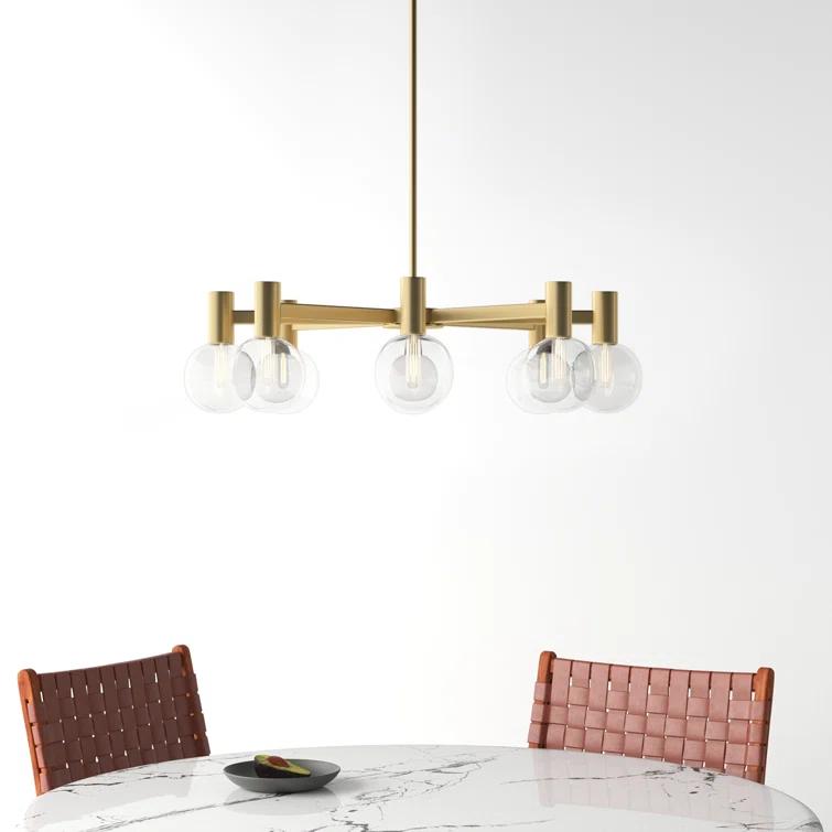 Roylynn 8 Light Metal Chandelier