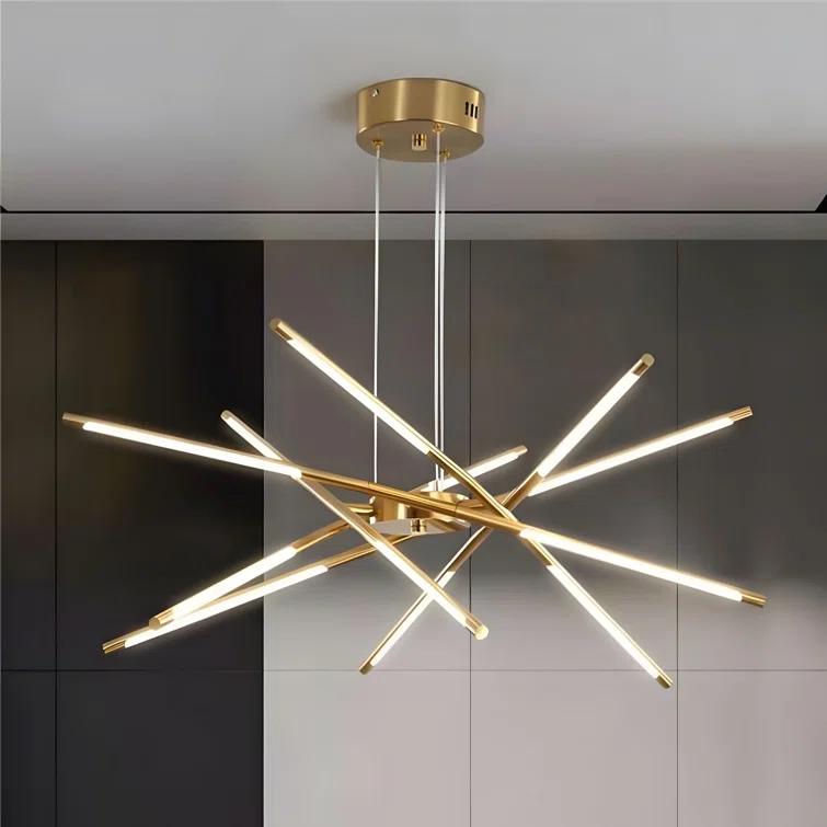 Mahonia 12 - Light Linear Chandelier