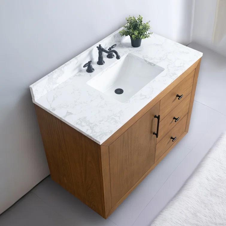 42" Single Bathroom Vanity Set