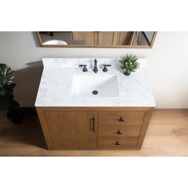 42" Single Bathroom Vanity Set