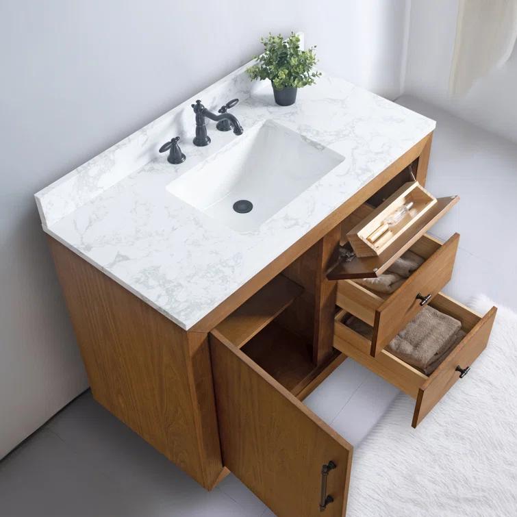 42" Single Bathroom Vanity Set