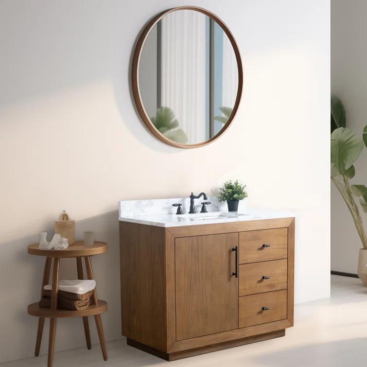 42" Single Bathroom Vanity Set