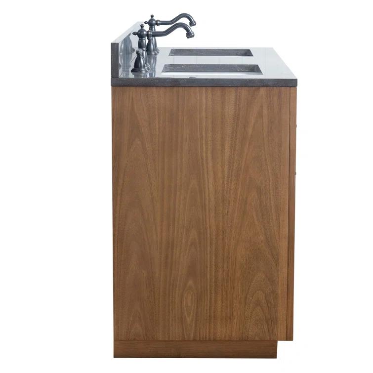 60" Double Bathroom Vanity Set with Top