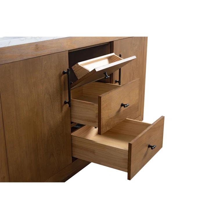 60" Double Bathroom Vanity Set with Top