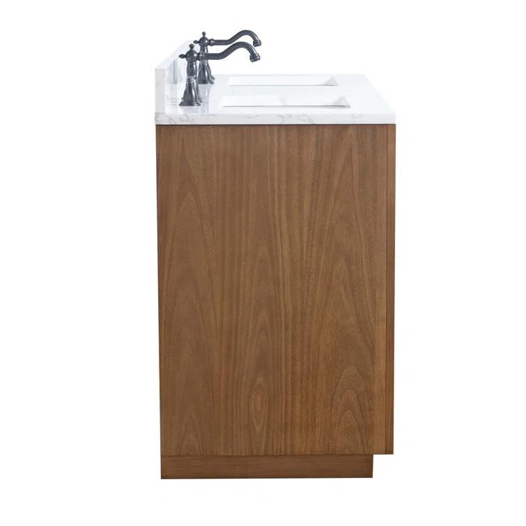60" Double Bathroom Vanity Set with Top