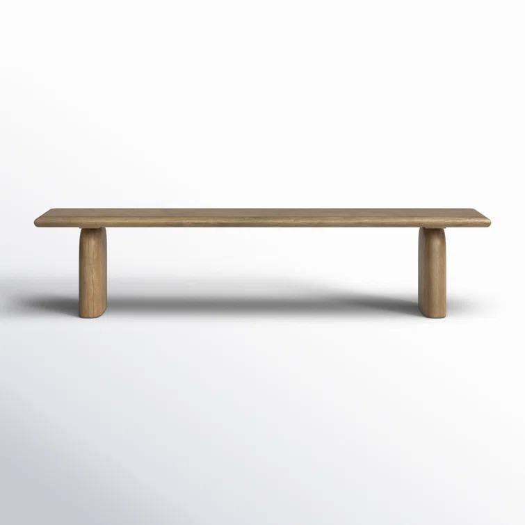 Fen Solid Wood Dining Bench