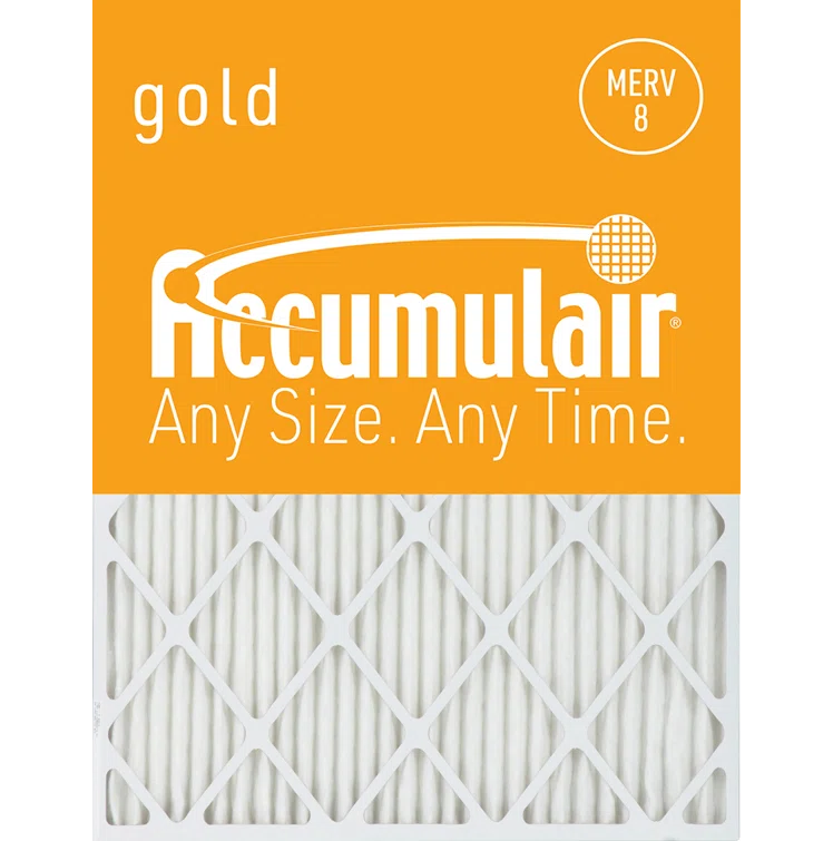 Accumulair Universal Air Filter for Air Conditioner (Set of 4)
