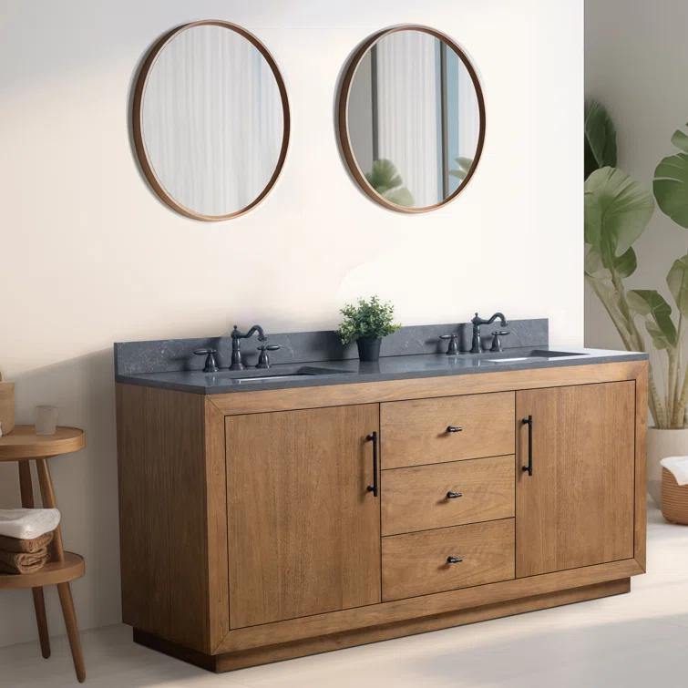 72" Free Standing Double Bathroom Vanity