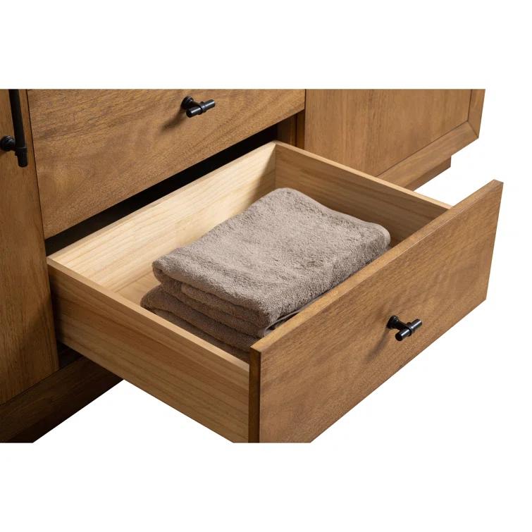 72" Free Standing Double Bathroom Vanity