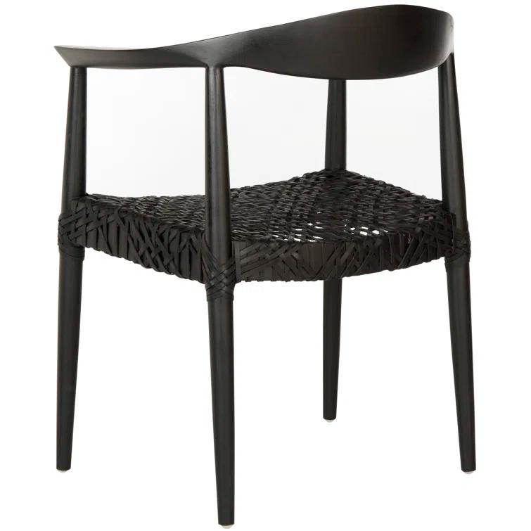 Kazbah Leather Dining Arm Chair