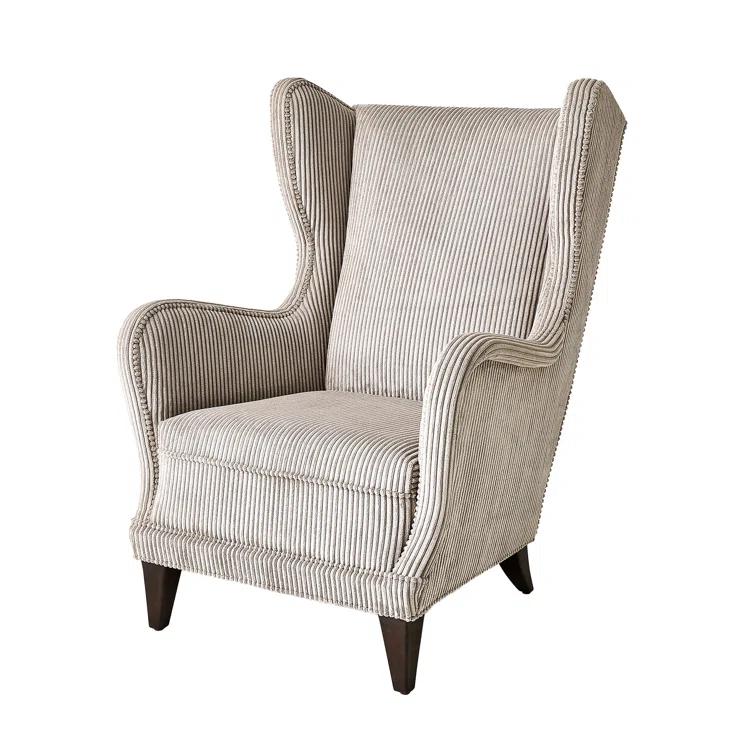 Upholstered Wingback Chair