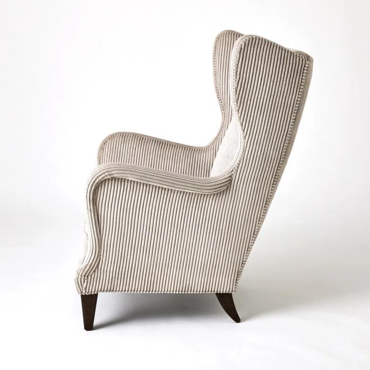 Upholstered Wingback Chair