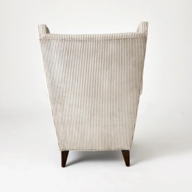 Upholstered Wingback Chair
