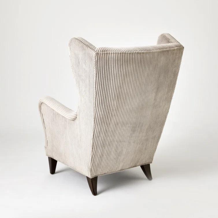 Upholstered Wingback Chair