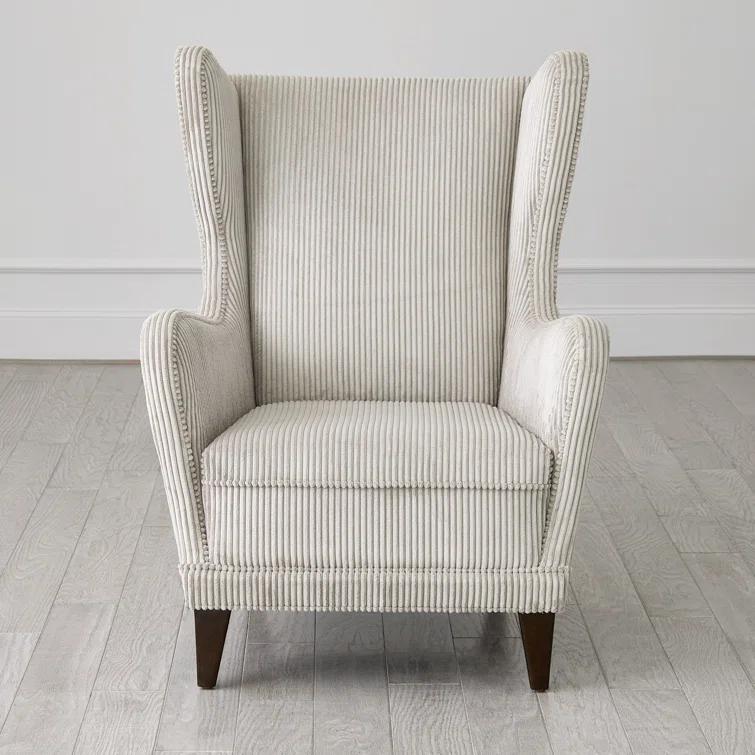 Upholstered Wingback Chair