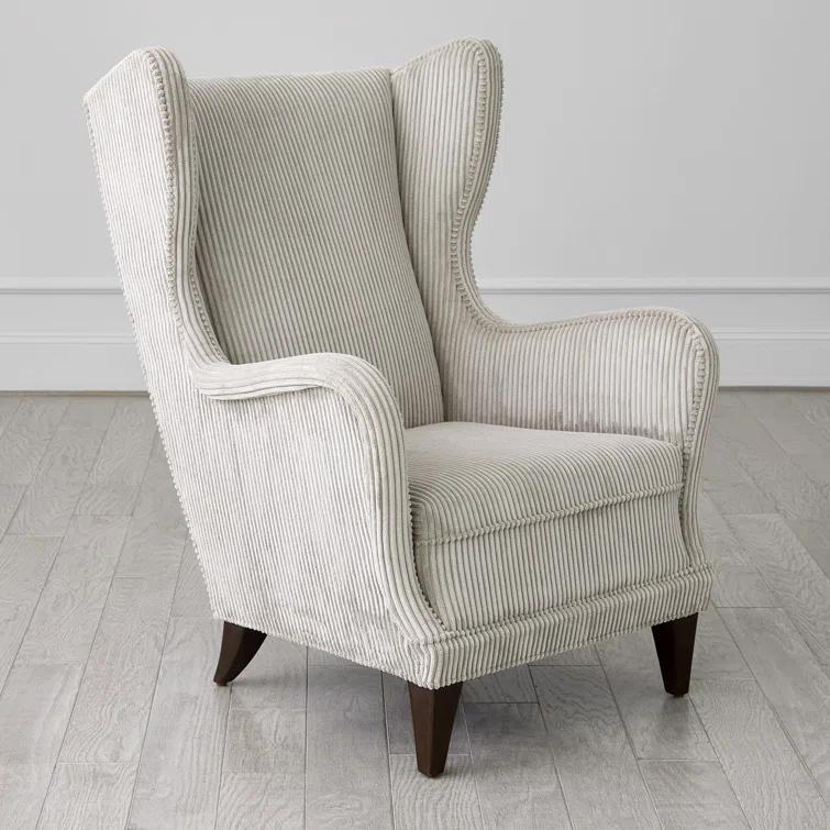 Upholstered Wingback Chair