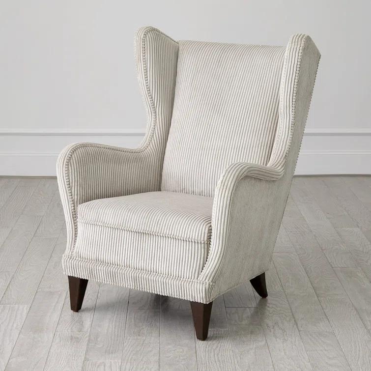 Upholstered Wingback Chair