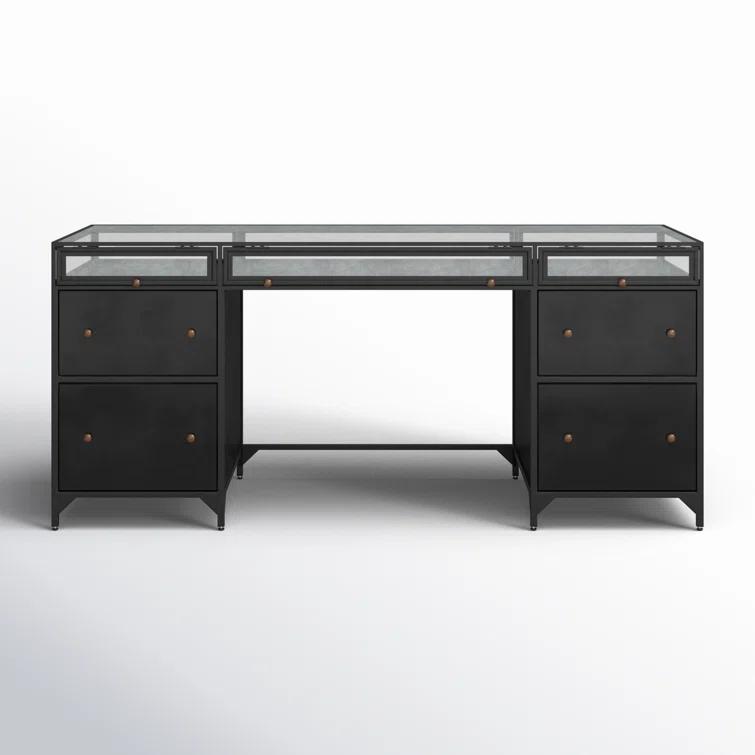 Malcom Executive Desk - Black
