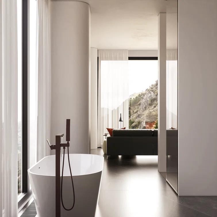 Bathroom Freestanding Tub Filler