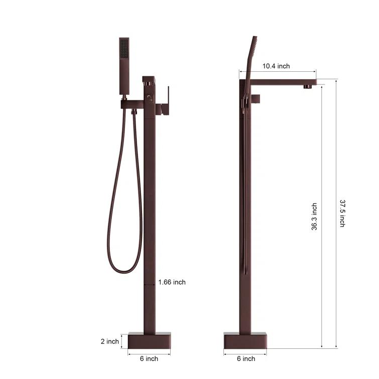 Bathroom Freestanding Tub Filler