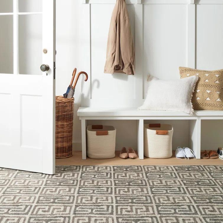 Dash and Albert Rugs Auricula Natural Machine Washable Rug