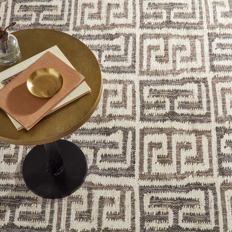 Dash and Albert Rugs Auricula Natural Machine Washable Rug