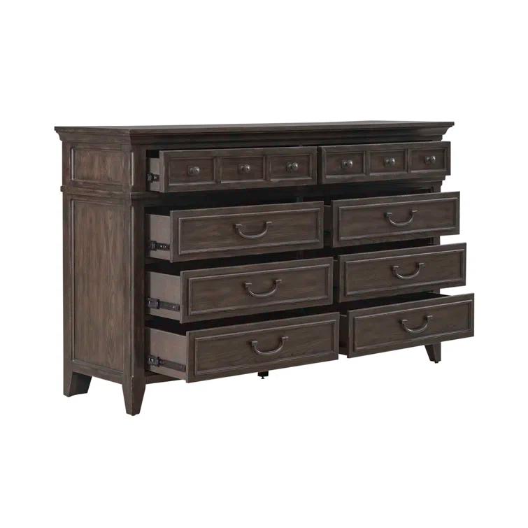 Arianni Panel Bed, Dresser & Mirror, Nightstand