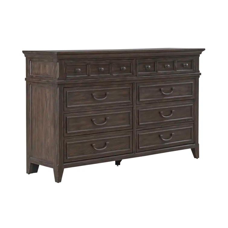 Arianni Panel Bed, Dresser & Mirror, Nightstand